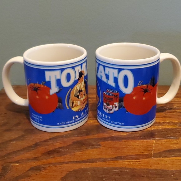 Campbell's Tomato Is a Fruit Mugs - Picture 2 of 15